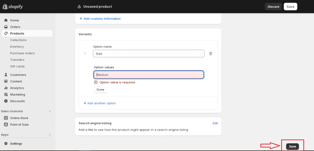 Publish and get your products live