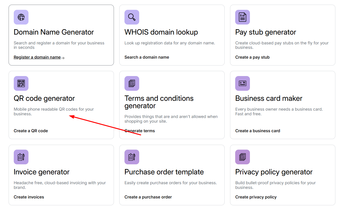 find the Shopify QR Code Generator