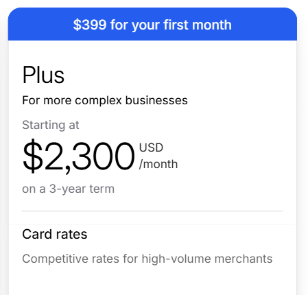 Shopify Plus Plan