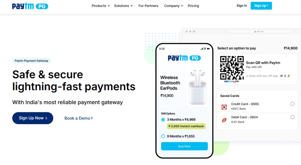 Paytm Payment Gateway
