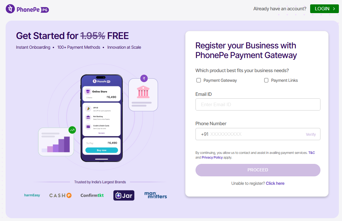 PhonePe Payment Gateway