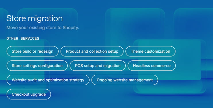 Shopify Migration